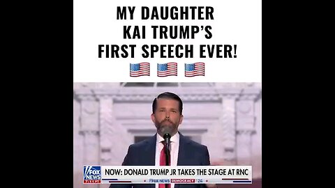 Donal Trumps Gramdaughter speaks at Republican National Convention