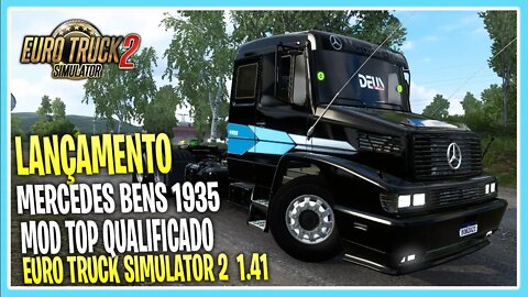 MERCEDES BENS 1935 - LANÇAMENTO - BOB TUTORIAIS - EURO TRUCK SIMULATOR 2 1.41