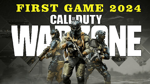 Call of Duty Warzone Live Stream | First Gameplay in 2024 | Happy New Year Rumble