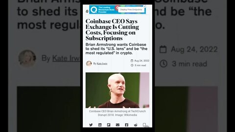 Il CEO di Coinbase Afferma Che Exchange Sta Tagliando i Costi, Concentrandosi Sugli Abbonamenti