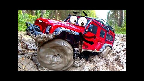 Monster Car Mud Off Road | MUD Challenge Extreme: Monster Truck vs Jeep Rubicon - Woa Doodland