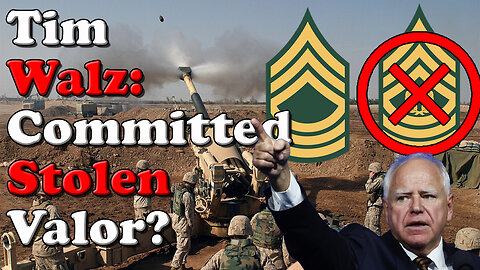 Tim Walz: Committed Stolen Valor?