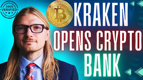 CRYPTO EXCHANGE KRAKEN OPENING BANK TO MILLIONS OF NEW CRYPTO USERS! #bitcoin #crypto #ethereum