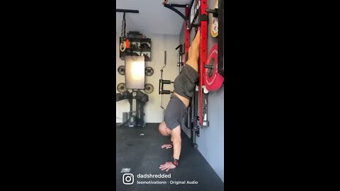 Handstand Pushups | Shredded Dad