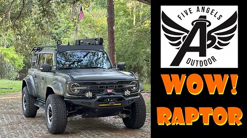 Bronco Raptor Ultimate Overland Build: Update 2: Bumper, Winch, Lights, etc.!!!