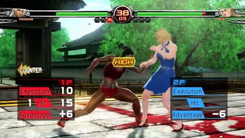 VF5FS match - Vanessa (Kruza) vs. Sarah (Risa 33)