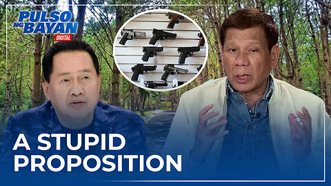 FPRRD sa alegasyong nakakuha ng mga baril mula kay Pastor ACQ: A stupid proposition