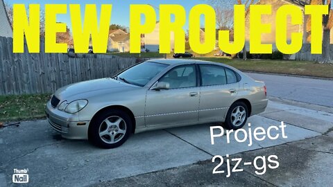 NEW PROJECT!!! Project 2JZ-GS! $400 Junkyard Find!!