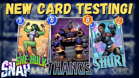 Thanos, She-Hulk, and Shuri, Oh Baby! | Marvel Snap Stream