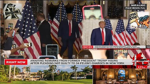 Eng. +Tysk tekst) Komplet Tale; Donald J. Trump, ved Mar-a-Lago 4. Marts 2023. (att.ppr)