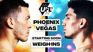 Ceremonial Weigh-Ins | UFL 5: PHOENIX vs LAS VEGAS