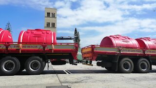 SOUTH AFRICA - Cape Town - City of Cape Town's new fire and rescue vehicles (Video) (XMZ)