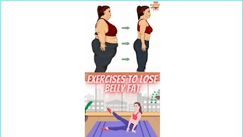 exercises to lose belly fat #Workouts #shorts