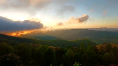 sunrise in WNC