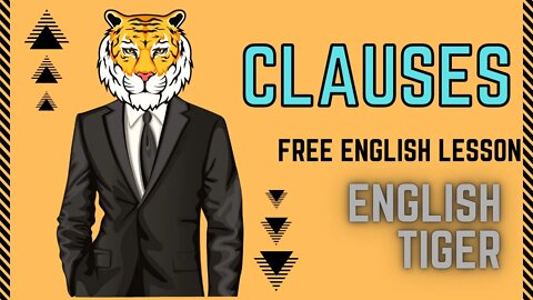 Free English Lesson: Clauses