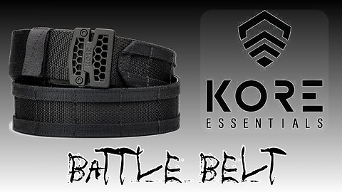 Kore Essentials Battle Belt - Tactical Game Changer