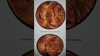 Double Struck Penny Coin! #shorts #coins