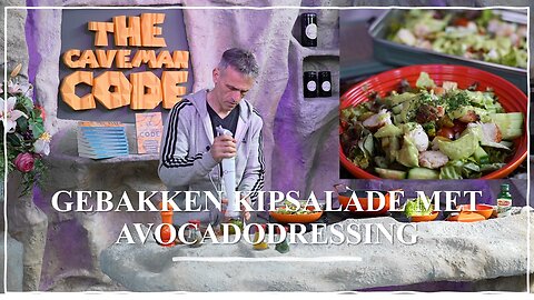 Gebakken kipsalade met avocadodressing | Nikko Norte