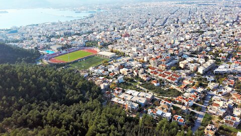 GREECE - VOLOS - GORITSA HILL