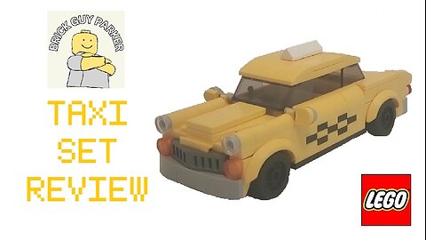 Lego Taxi by Brick Guy Parker Review