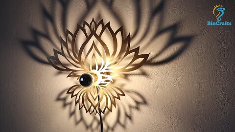 creative idea to make antique lamps from PVC material