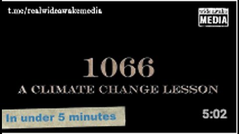 1066 - A Climate Change Lesson