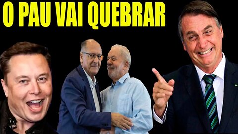 AGORA! Bolsonaro Acabou com oTeatro / Lula reconhece Derrota para Alckmin /Elon Musk Compa twitter