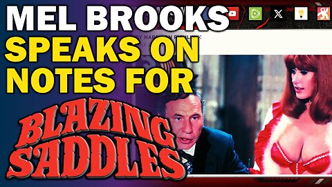 The great Mel Brooks reflects on studio notes given to him for his big comedy hit, Blazing Saddles.