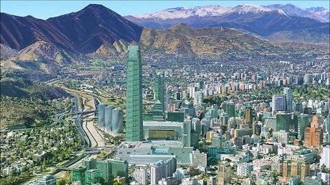 Costanera Center Building in Santiago, Chile