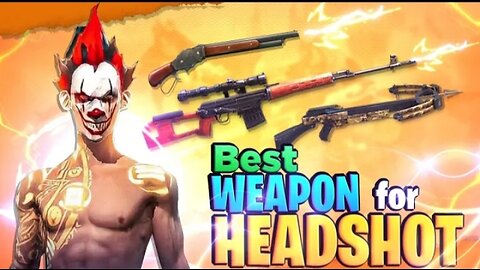 BEST GUN FOR HEADSHOT IN FREE FIRE // OVERPOWER HEADSHOT GUN FOR CLASH SQUAD AND BATTLE ROYALE