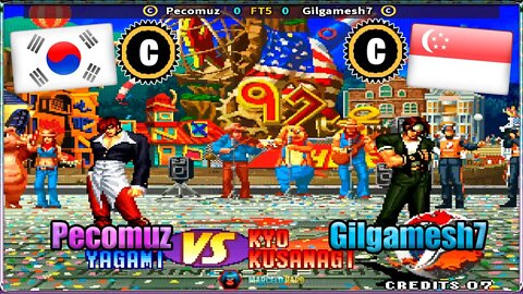 The King of Fighters '97 (Pecomuz Vs. Gilgamesh7) [South Korea Vs. Singapore]