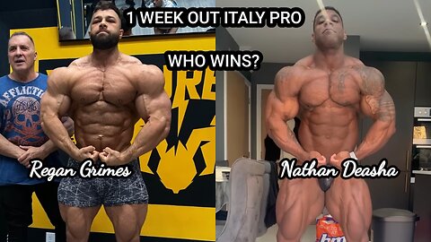 2023 ITALY PRO SHOW: REGAN GRIMES VS NATHAN DEASHA