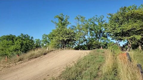 2016 Kawasaki KX100 at the Steel City Riders club track