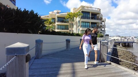 Gold Coast Marina Mirage Harbour Walk | Australia