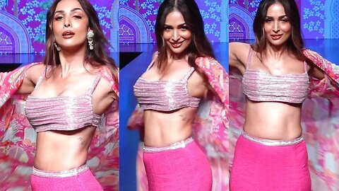 Malaika Arora Ramp Walk At Bombay Times Fashion Week 2023