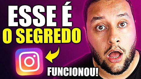 FÁCIL! COMO CRESCER NO INSTAGRAM, cresça seu Instagram com esse Método (Infalível)