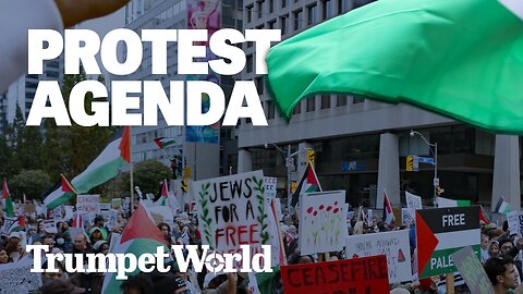 Anti-Israel Protests are Pushing an Agenda