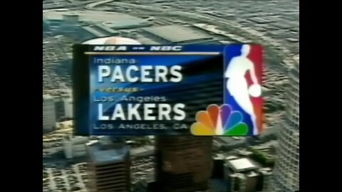 2000-06-09 NBA Finals Game 2 Indiana Pacers vs Los Angeles Lakers