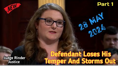 Defendant Loses His Temper And Storms Out | Part 1 | Judge Rinder Justice