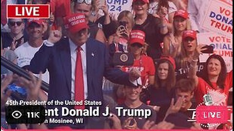 Trump Rally in Mosinee, Wisconsin - WATCH PARTY! - September 7, 2024, 2PM ET