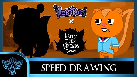 Speed Drawing: Happy Tree Friends Fanon - Preachy | Mobebuds Style