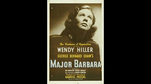 Major Barbara (1941) | Directed by Gabriel Pascal