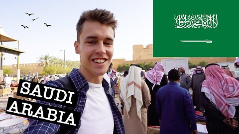 SAUDI ARABIA DAY ONE 🇸🇦 Meeting the old SAUDI PEOPLE 🇸🇦 جاي يصل للسعودية￼