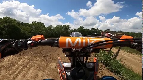 Riding my KTM 450SXF at East Fork Motocross in Ohio!