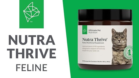 Nutra Thrive Nutra Thrive Feline | Ultimate Pet Nutrition