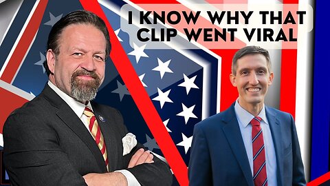 I know why that clip went viral. State Rep. Adam Morgan with Sebastian Gorka on AMERICA First