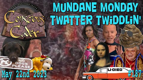 Conscious Codex 187: Mundane Monday Twatter Twiddlin'