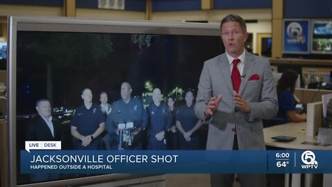 Jacksonville officer in critical condition after shooting