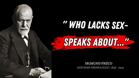 Life-changing quotes from Sigmund Freud that reveal a lot about ourselves