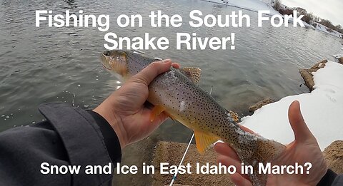 Chasing the Chill🥶: Epic Winter Fishing🎣 in the Heart of East Idaho